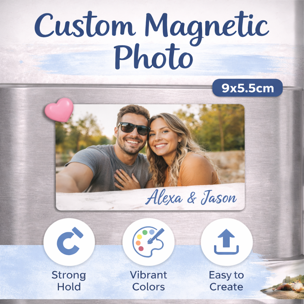 Custom Magnetic Photos 9×5.5cm